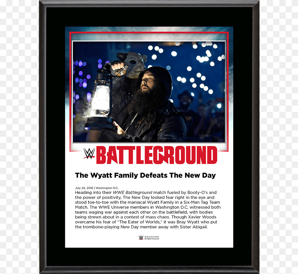 Wyatt Family Battleground 2016 10 X 13 Commemorative Picture Frame, Advertisement, Poster, Adult, Male Free Png Download