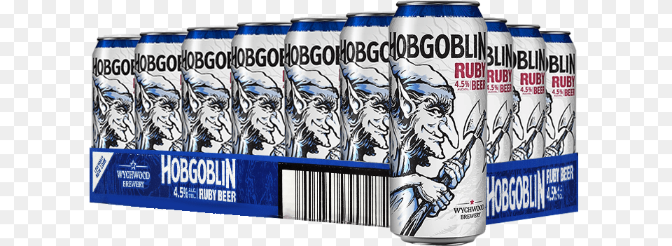 Wychwood Hobgoblin Ruby English Amber Ale Cartoon, Alcohol, Beer, Beverage, Lager Free Png