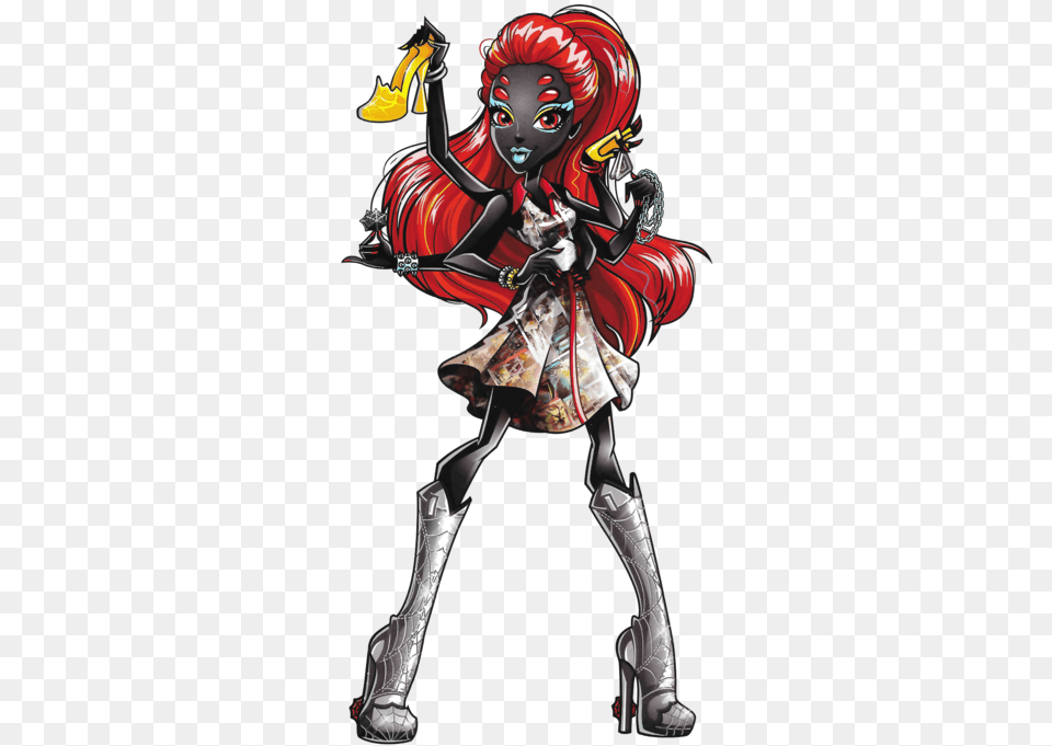 Wydowna Monster High Cartoon Wydowna Spider, Publication, Book, Comics, Adult Free Png