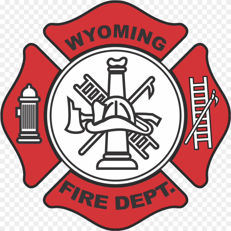 Wyoming Fire Department Logo Vector Format Cdr Ai Eps Vector Fire Dept Logo, Emblem, Symbol, Badge, Dynamite Free Png Download