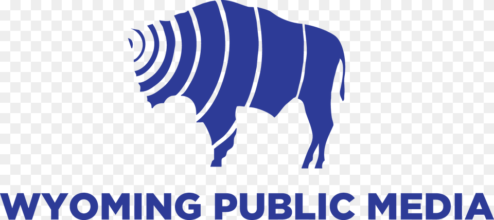 Wyoming Public Media Logo Wyoming Sounds, Animal, Buffalo, Mammal, Wildlife Free Png