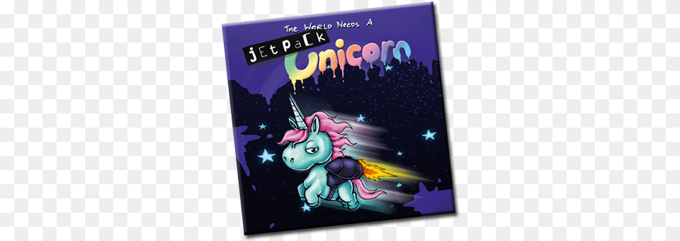 Wyrd Jetpack Unicorn Story Card Game, Book, Comics, Publication, Art Free Png