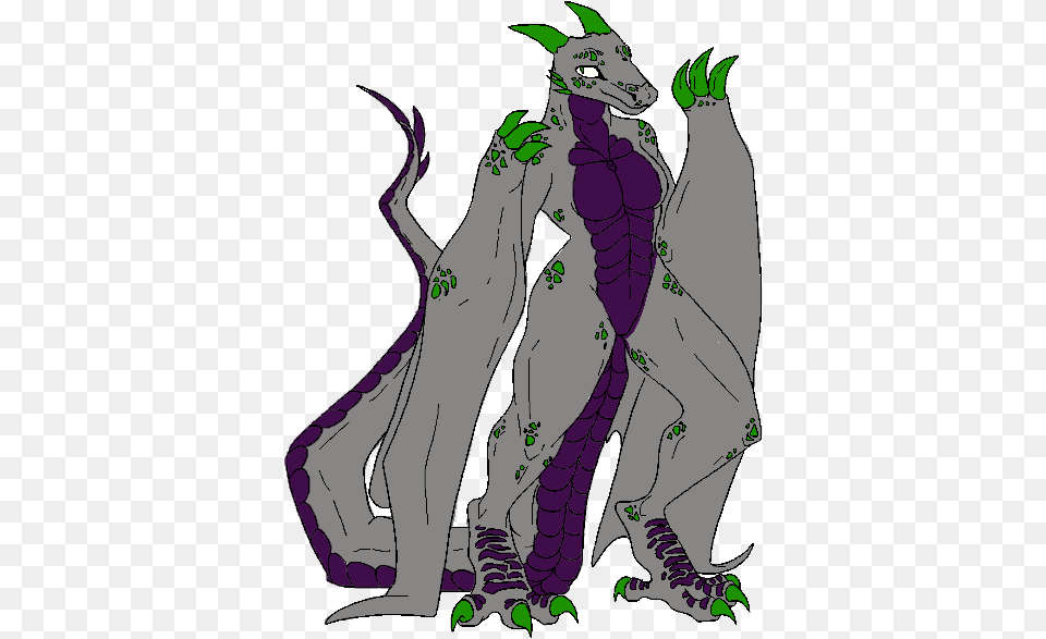 Wyvern Illustration, Purple, Book, Comics, Publication Free Transparent Png