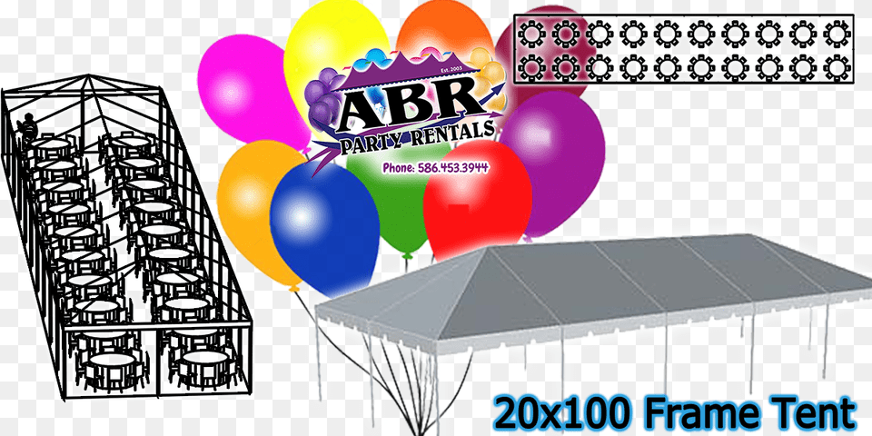 X 100 Frame Tenttitle 20 X 100 Frame Tent Balloon, Person, Arch, Architecture Png