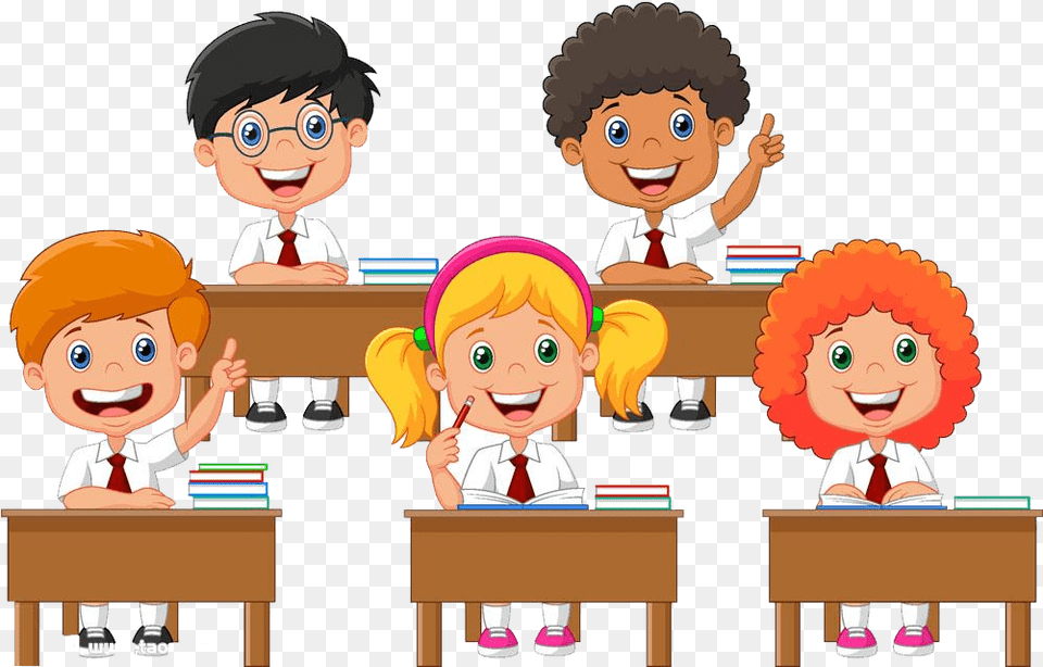 X 1000 0 Classmates Cartoon, Person, Jury, Baby, Head Free Png Download