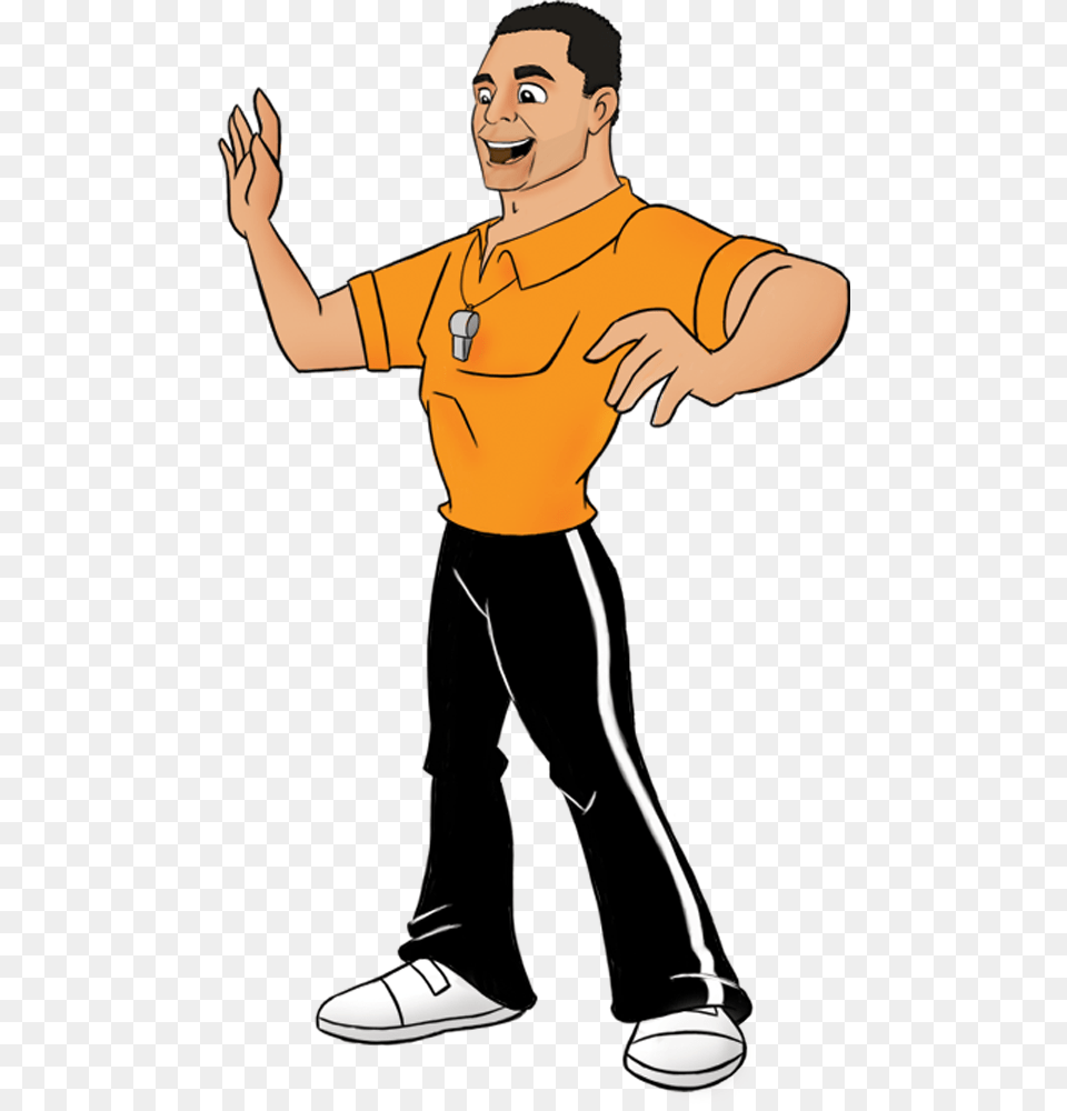 X 1000 5 Cartoon Basketball Coach, Shoe, Clothing, Footwear, Person Free Png