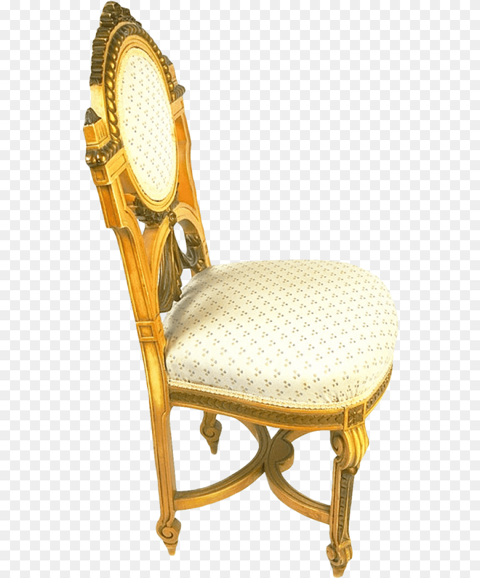 X 1022 Golden Chair Gold Chair, Furniture Free Transparent Png