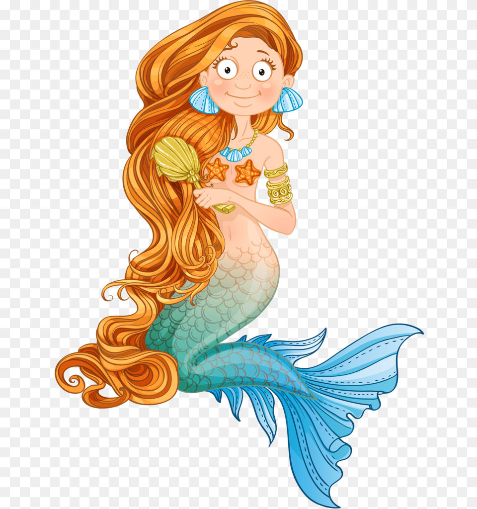 X 1024 2 Mermaid Combing Hair, Adult, Female, Person, Woman Png
