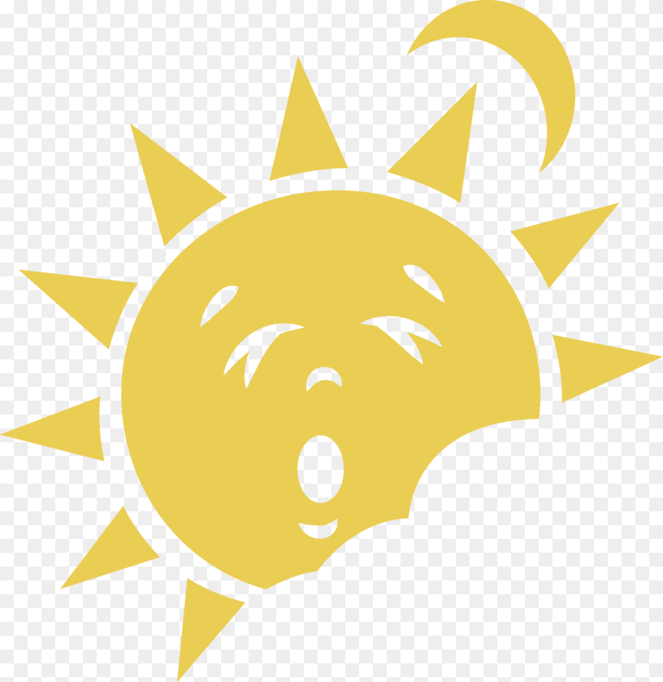 X 1024 Sun Vector Black And White, Face, Head, Person, Logo Free Png