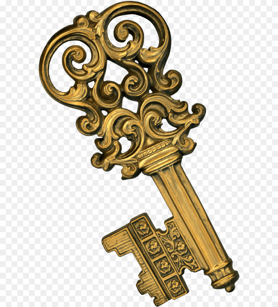 X 1087 Magic Key, Bronze Free Png