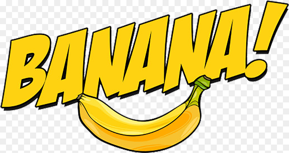 X 1180 Banana, Food, Fruit, Plant, Produce Png