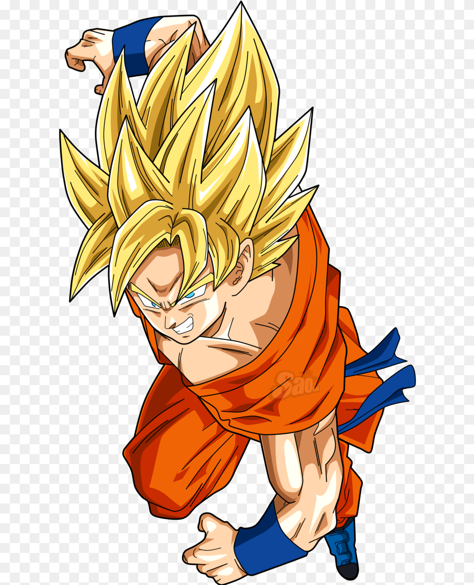 X 1184 5 Goku Ssj, Book, Comics, Publication, Person Free Transparent Png