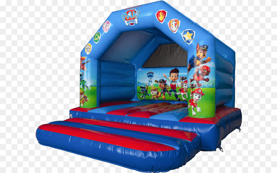 X 12 A Frame Bouncy Castle Paw Patrol Airquee Paw Patrol Bouncy Castle, Inflatable, Person, Baby, Crib Free Transparent Png