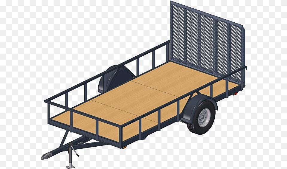 X 12 Utility Trailer Plans Trailer Plans, Wood, Machine, Plywood, Ramp Free Png