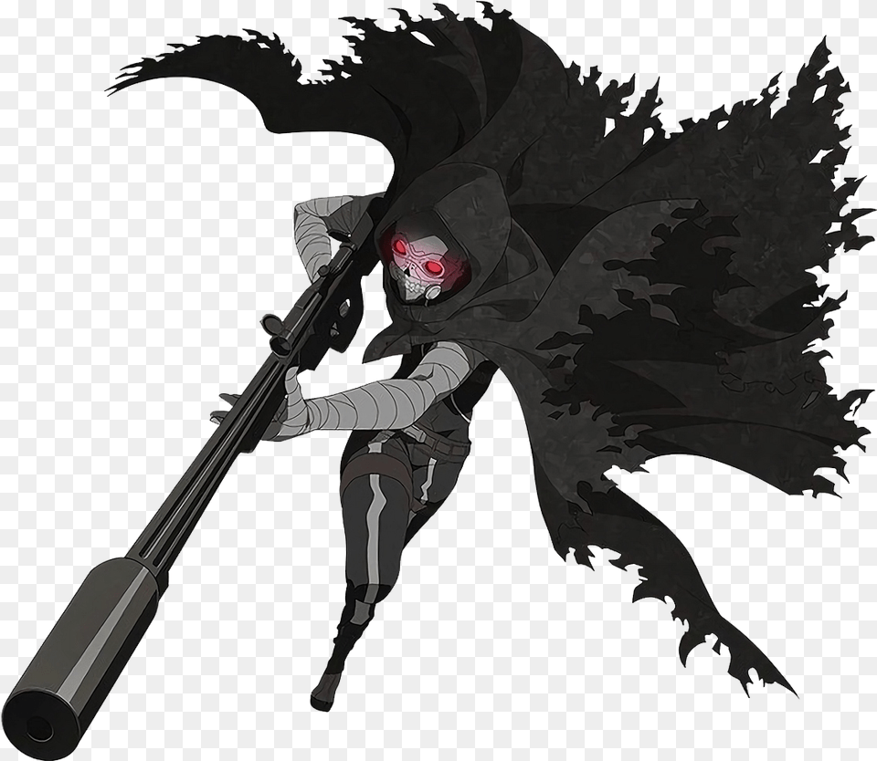 X 1215 4 Death Gun Sao, Weapon, Firearm, People, Person Free Transparent Png