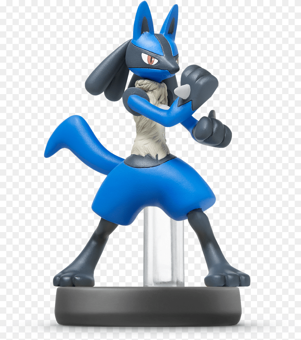 X 1557 4 Super Smash Bros Amiibo Lucario, Figurine, Toy Free Transparent Png