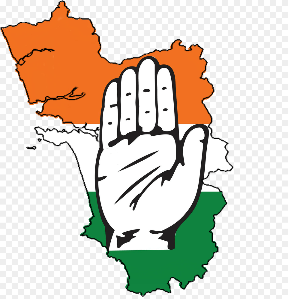 X 1826 594kb Indian National Congress Logo Hd, Body Part, Hand, Person, Face Png