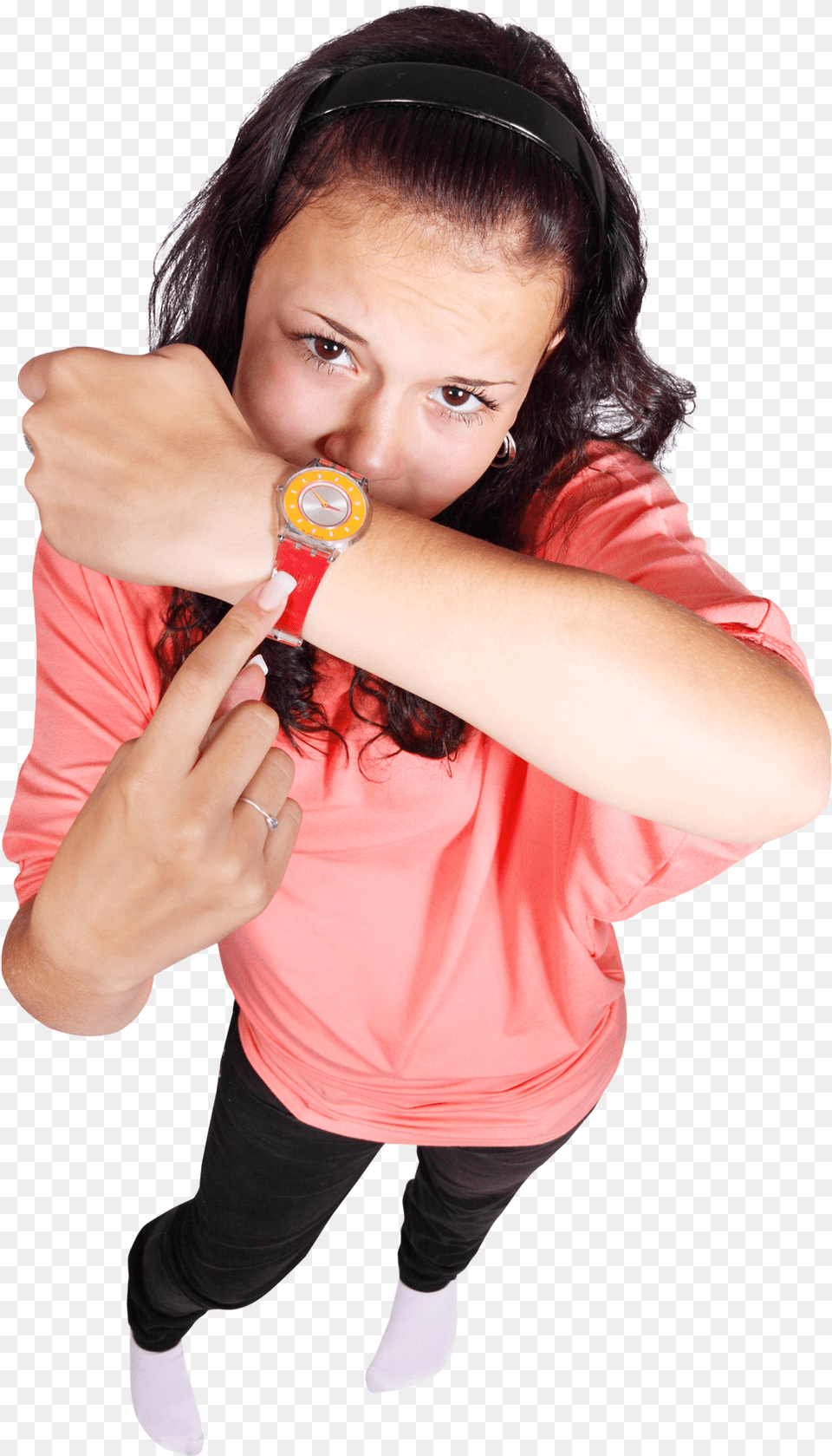 X 1894 Pointing To Watch, Hand, Finger, Person, Body Part Free Png Download