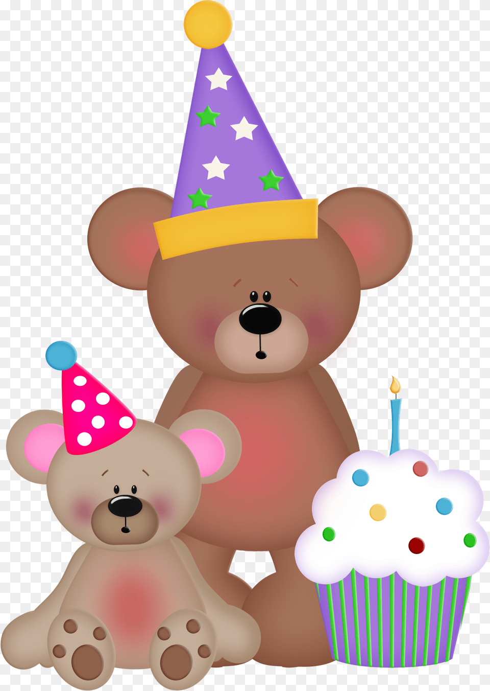 X 1912 15 Bears Birthday Party Clipart, Clothing, Hat, Person, People Free Png Download