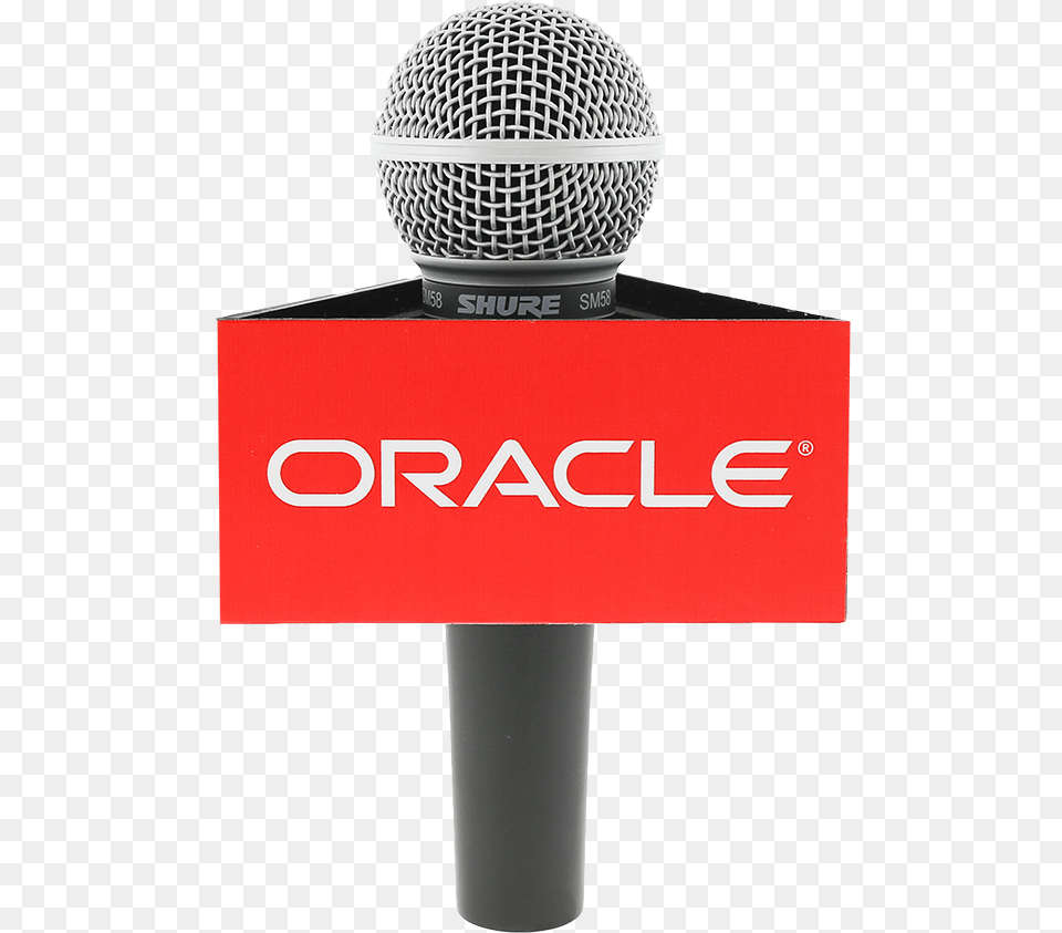 X 200u0027u0027 Triangle Mic Flag Oracle, Electrical Device, Microphone Png Image