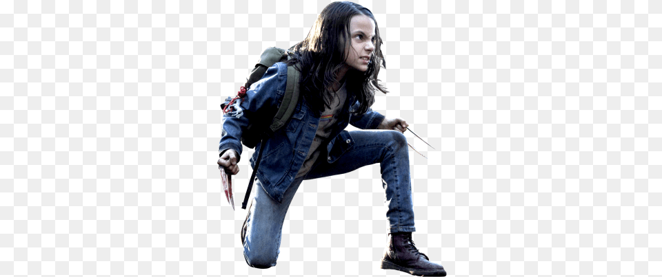 X 23 Logan, Adult, Person, Pants, Jacket Free Png