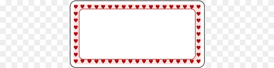 X 2quot Valentines Day Border, Blackboard, Home Decor Free Transparent Png