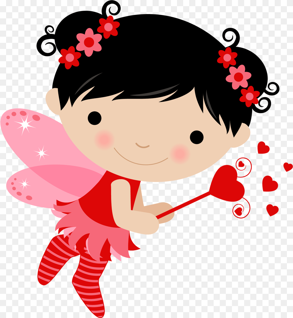 X 3 Cute Clipart Of Fairies Full Size Background Fairy Clipart, Face, Head, Person, Photography Free Png Download