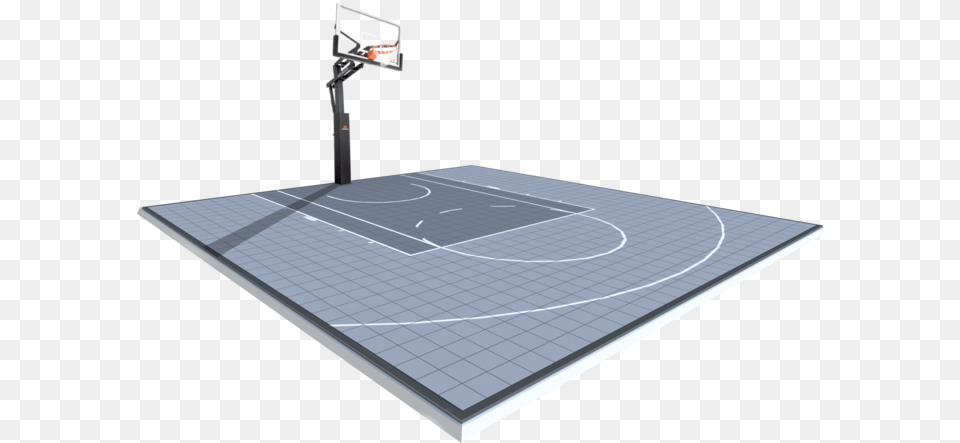 X 30 Basketball Nba Half Court Sport Courrt, Electrical Device, Solar Panels Png Image