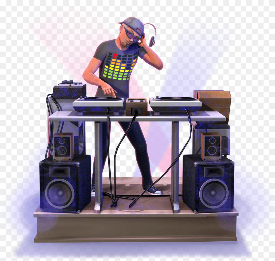 X 3500 Dj On Stage Free Png