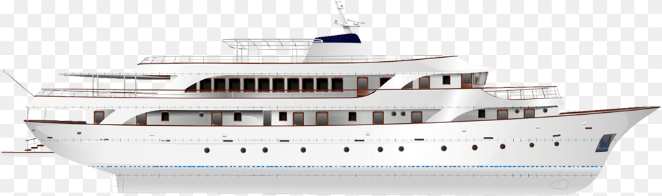 X 371 17 Big Boat Side View, Transportation, Vehicle, Yacht, Cruise Ship Free Png