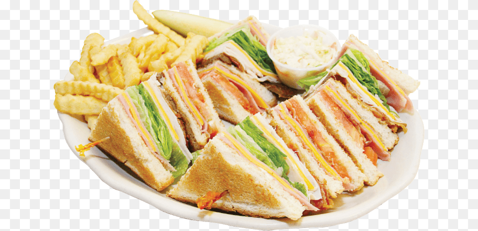 X 464 12 Triple Decker Club Sandwich, Food, Lunch, Meal Png Image