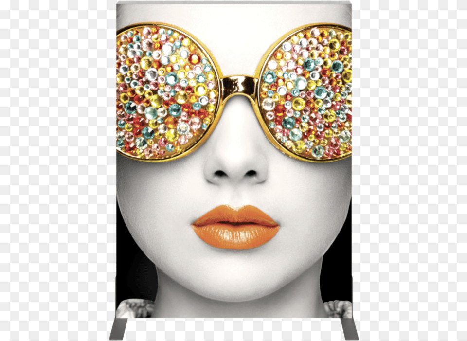 X 4ft Vector Frame Light Box Rectangle 01 With Double Side Graphic, Accessories, Sunglasses, Glasses, Cosmetics Png