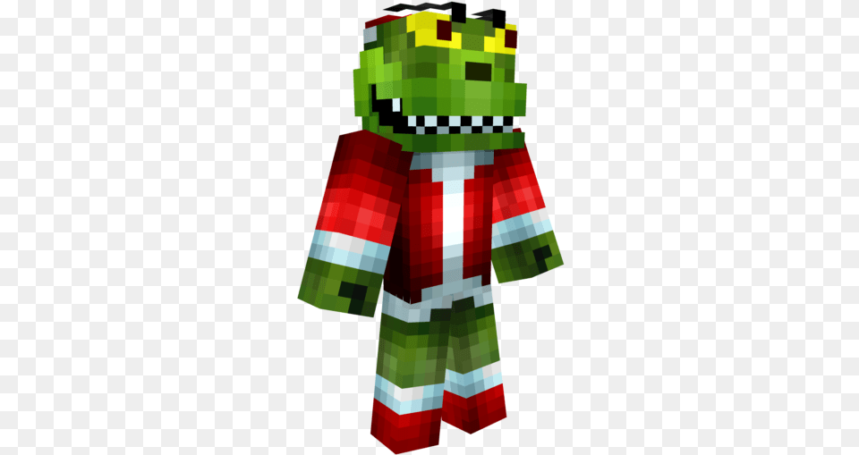 X 5 Minecraft The Grinch Skin Clipart Full Size Minecraft Grinch, Dynamite, Weapon Free Transparent Png