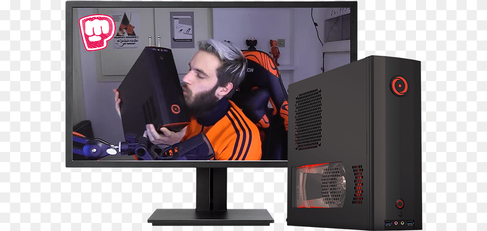 X 501 2 Origin Pc Pewdiepie, Computer Hardware, Electronics, Hardware, Adult Free Png Download