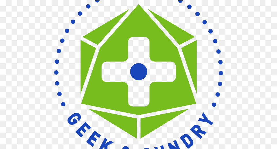 X 516 0 Geek And Sundry Logo, Symbol, Cross Free Png Download