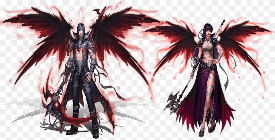 X 519 11 League Of Angels Outfits, Adult, Female, Male, Man Png Image