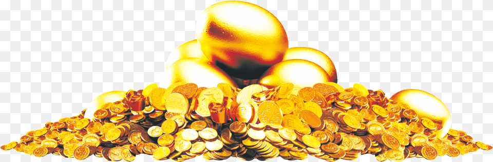 X 580 9 Pile Of Gold, Treasure, Citrus Fruit, Food, Fruit Free Transparent Png