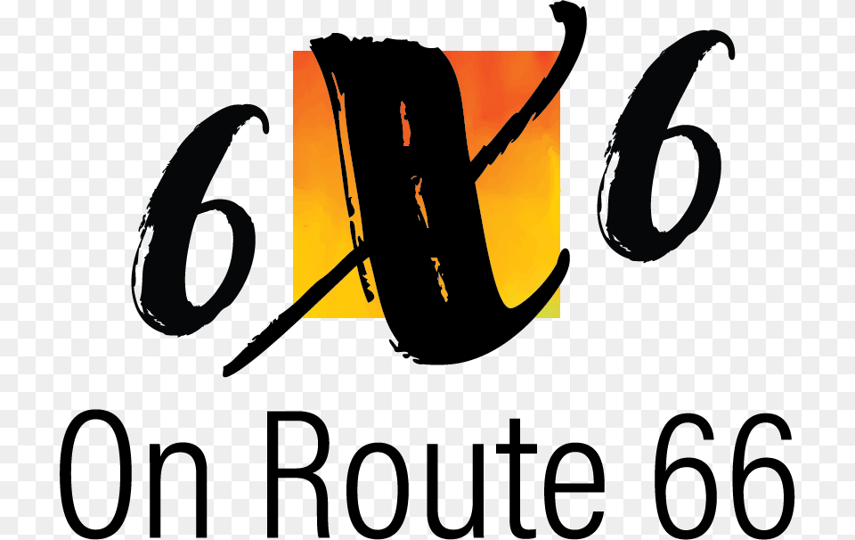 X 6 On Route 66 Art Show Graphic Design, Logo, Smoke Pipe, Text Free Png Download