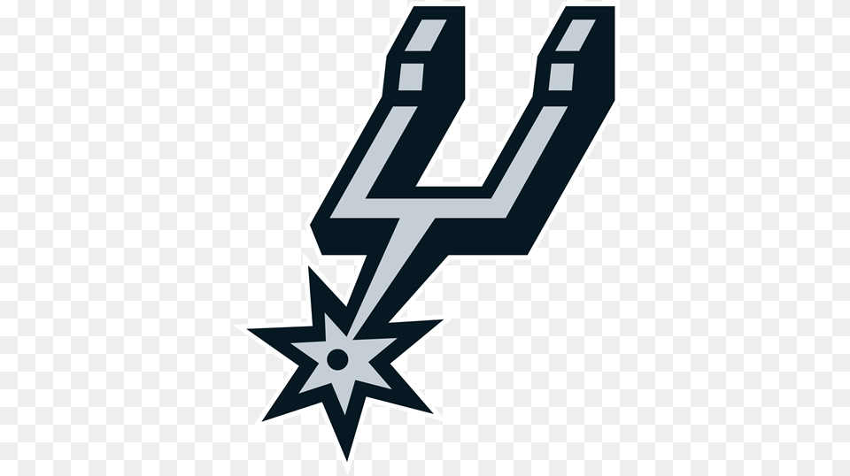 X 620 1 0 San Antonio Spurs Logo Transparent, Symbol, Dynamite, Weapon, Text Free Png