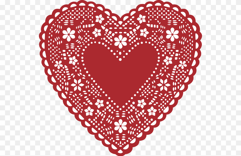 X 622 5 Transparent Lace Heart, Food, Ketchup Png Image