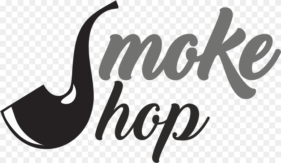 X 638 14 Logo For Smoke Shop Clipart Full Size Smoke Shop Logo Vector, Cutlery, Spoon, Text, Calligraphy Png Image