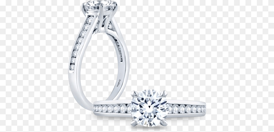 X 640 5 Twisted Band Engagement Ring Cathedral, Accessories, Diamond, Gemstone, Jewelry Free Png