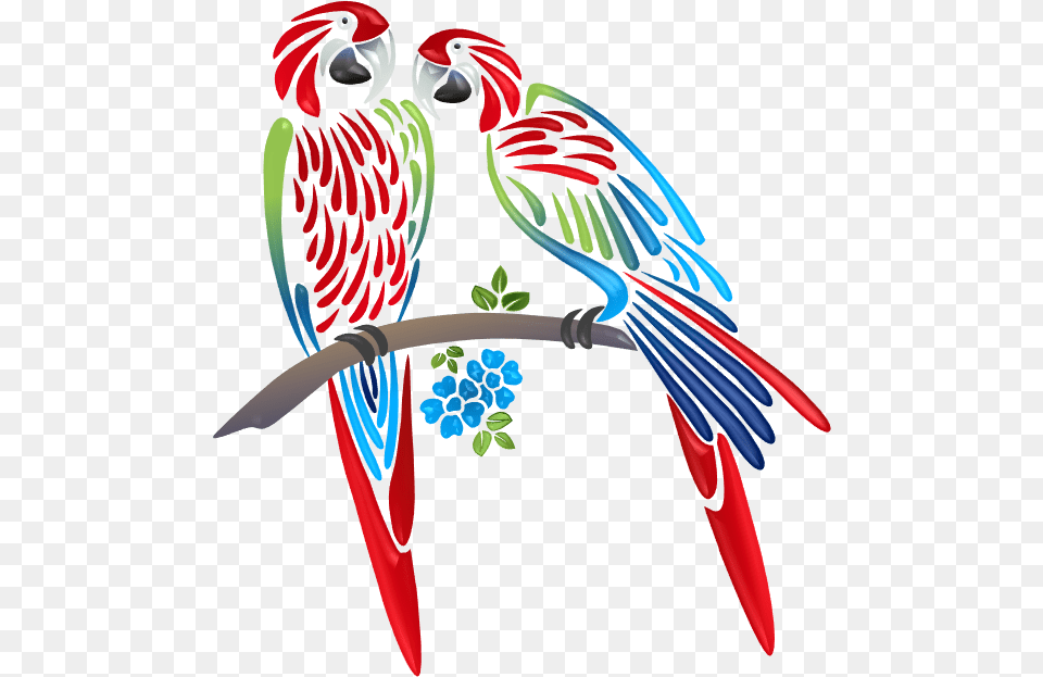 X 648 5 Loro Silueta, Animal, Bird, Parrot Png Image