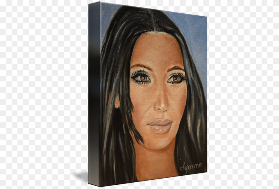 X 650 4 Kim Kardashian Celebrity Painting, Adult, Portrait, Photography, Person Png Image