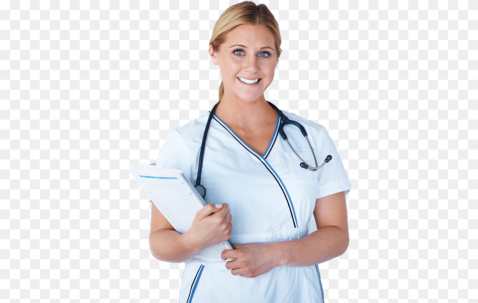 X 654 7 Nurse, Clothing, Coat, Lab Coat, Adult Free Png Download