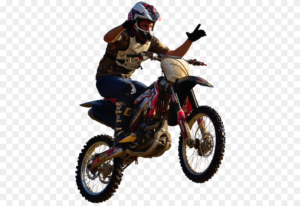 X 676 9 Dirt Bike Wheelie, Motorcycle, Vehicle, Transportation, Person Png