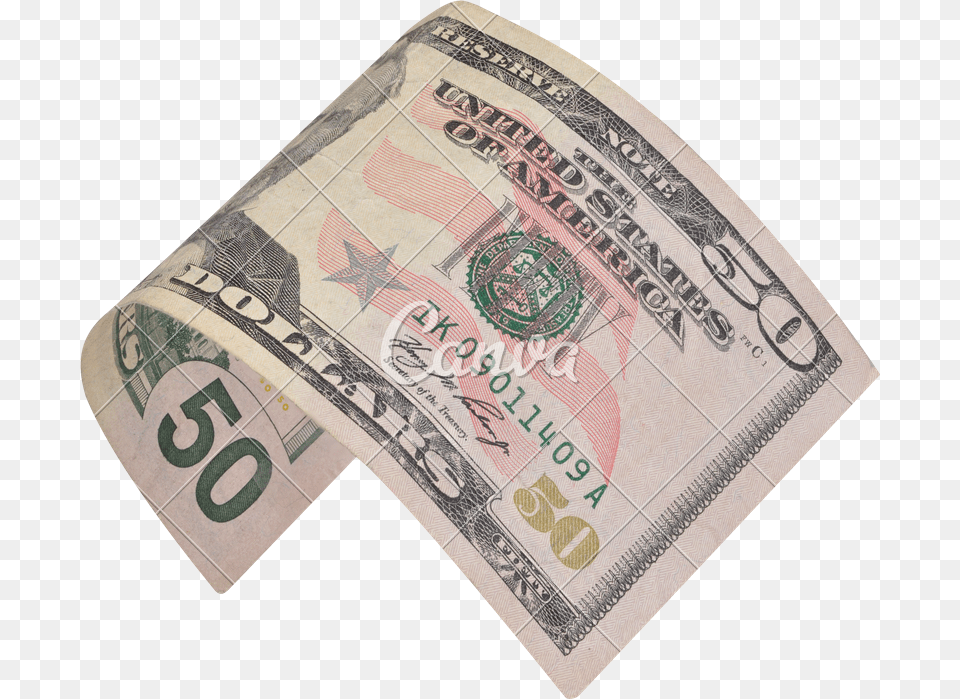 X 699 50 Dollar Bill Transparent, Money Png