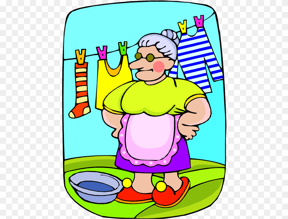 X 750 2 Hanging Of Clothes Clipart, Baby, Person, Cartoon, Face Free Png Download