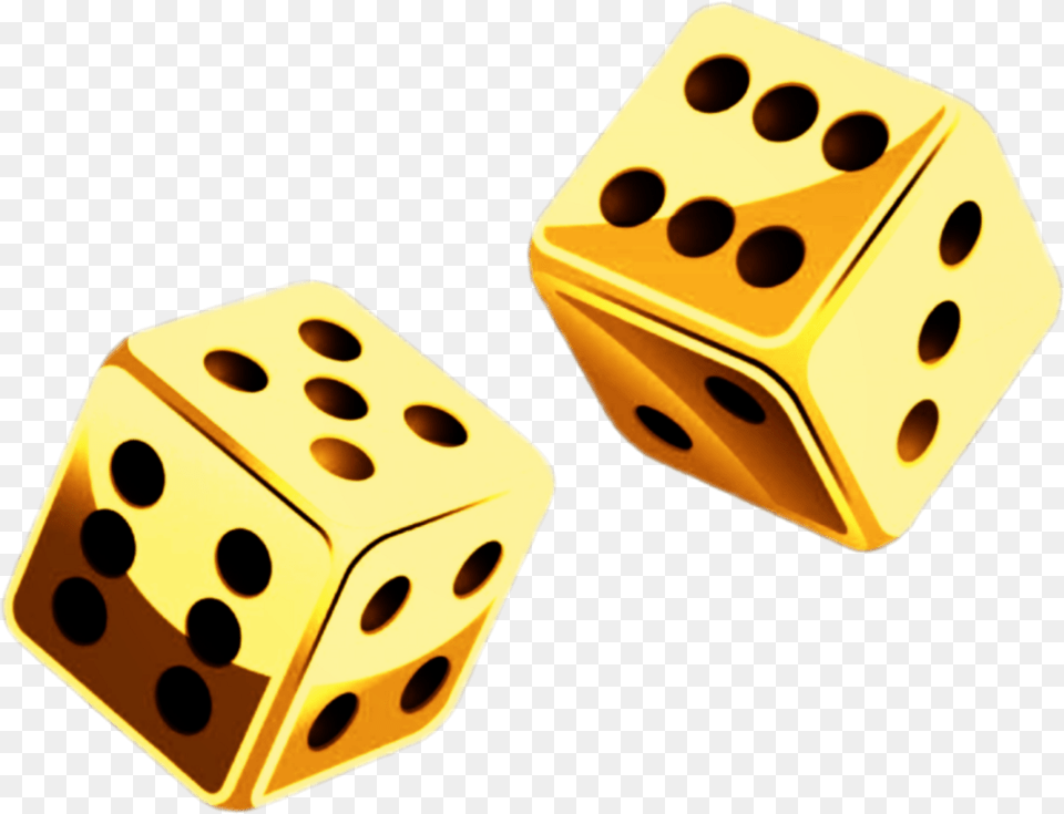 X 784 0 Gold Dice, Game Png Image