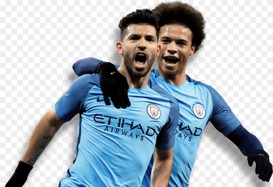 X 791 17 Man City Players, Head, Person, Face, Clothing Free Png